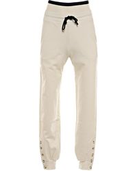 The Range - Dove White Contral Terry Jogger Pants Xs - Lyst