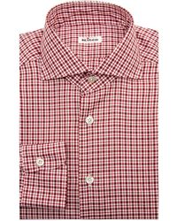 burberry shirt mens bordeaux