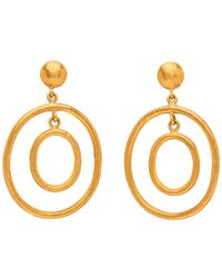 Women S Yossi Harari Earrings Page 5 Yossi Harari Rachel Double Small Earrings Lyst
