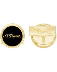 ST Dupont - Cufflink Chrome - Lyst