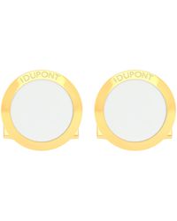 ST Dupont - Round Lacquer Cufflinks - Lyst