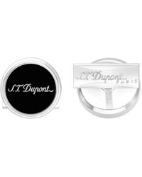 ST Dupont - Cufflink Chrome - Lyst