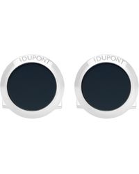 ST Dupont - Round Lacquer Cufflinks - Lyst