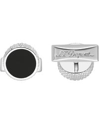 ST Dupont - Cufflink Diamond Head - Lyst