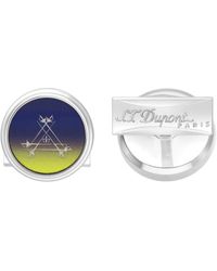 ST Dupont - Cufflink Montecristo La Nuit - Lyst