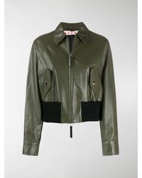 Marni Giacca crop - Verde