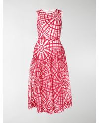 Simone Rocha Geometric Embroidered Dress