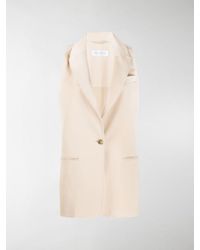 Max Mara Tailored Waistcoat - Natural
