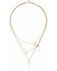 Isabel Marant Collier Multi-chain Necklace - Metallic