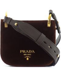 prada vinyl crossbody