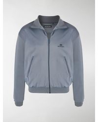 balenciaga jacket mens blue