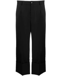Slacks and Chinos Capri and cropped trousers Save 67% Comme des Garçons Comme Des Garçons Other Materials Pants in White Womens Clothing Trousers 
