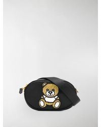 Moschino Teddy Bear Belt Bag - Black