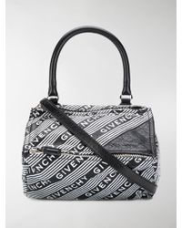 Givenchy Small Logo Pandora Bag - Black