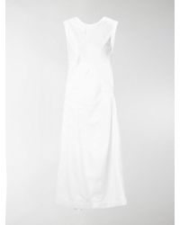 Jil Sander Sleeveless Maxi Dress - White