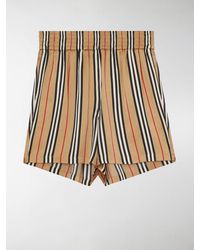 Burberry Icon Stripe Shorts - Brown