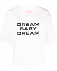 Liberal Youth Ministry Dream Slogan-print T-shirt - White