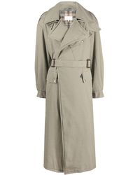 - Save 41% Womens Clothing Coats Raincoats and trench coats Maison Margiela Other Materials Trench Coat in Beige Natural 