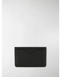 Alexander McQueen Portacarte con motivo ossa - Nero