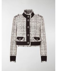 Dolce & Gabbana Giacca crop - Bianco