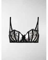 Agent Provocateur - Rozlyn Lace-embroidered Bra - Lyst
