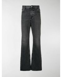 balenciaga boot cut jeans