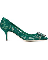 Farfetch Damen Schuhe Schnürschuhe Belluci Taormina lace pumps 