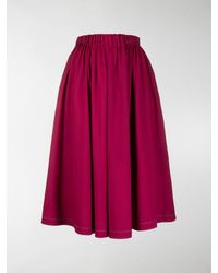 Marni Gonna midi denim - Rosa