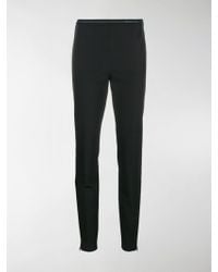 Prada Stretch-knit Slim-leg Trousers - Black