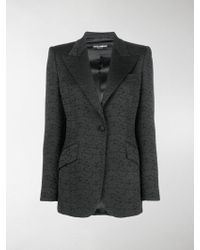 Dolce & Gabbana Brocade Jacket - Black