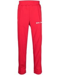 Palm Angels Classic Track Trousers - Red