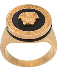 anello uomo versace