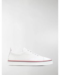 Thom Browne Sneakers 'straight toe cap' - Bianco