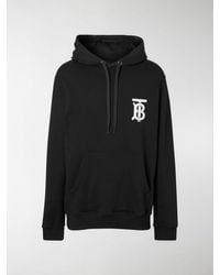 Burberry Monogram Hoodie - Black
