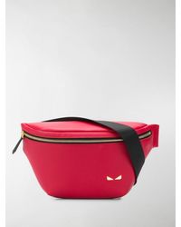 fendi red belt bag