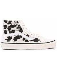 white mens high top vans