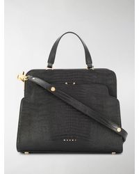 Marni Borsa tote Trunk Reverse - Nero