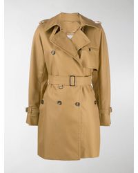 Max Mara Atualle Belted Trench Coat - Brown