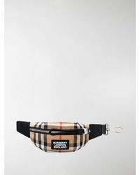 Burberry Mini Sonny Vintage Check Keyring - Multicolour