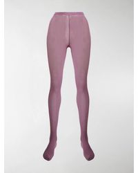 Dries Van Noten High-rise Tights - Pink