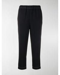 Marni Pantaloni crop - Nero