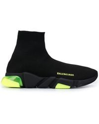 balenciaga speed trainers black