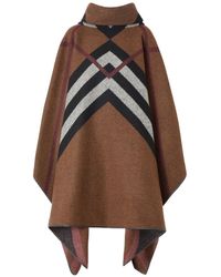 Burberry Ponchos and poncho dresses for Women | Online Sale up to 60% off |  Lyst