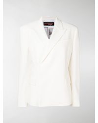 DSquared² Blazer sartoriale doppiopetto x Mert and Marcus - Bianco