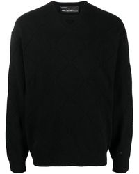 Neil Barrett Andere materialien sweatshirt in Schwarz für Herren Herren Bekleidung Pullover und Strickware Ärmellose Pullover 