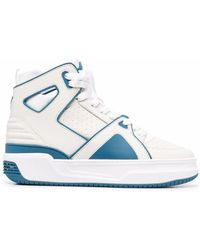 Just Don Jd1 High Top Trainers - White
