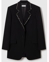 Stella McCartney - Embellished Wool Blazer - Lyst