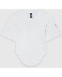 Stella McCartney - Truecasuals Sportswear Curved Hem T-shirt - Lyst