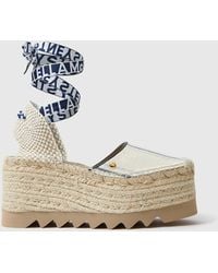 Stella McCartney - Gaia Striped Espadrilles - Lyst