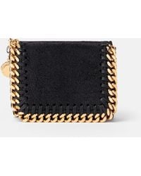 Stella McCartney - Falabella Tri-Fold Wallet, One Size - Lyst